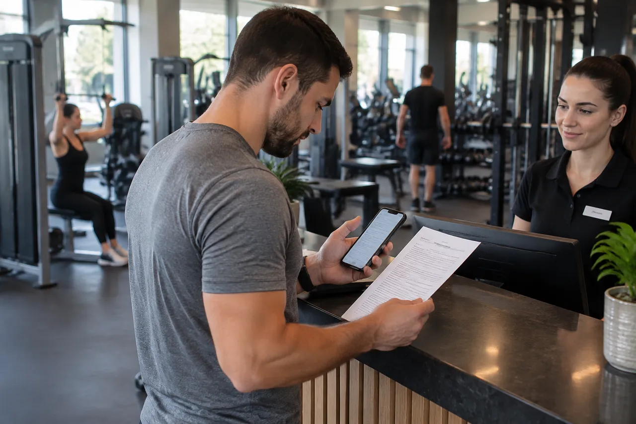 Recenziile sălilor de fitness trebuie verificate în contract