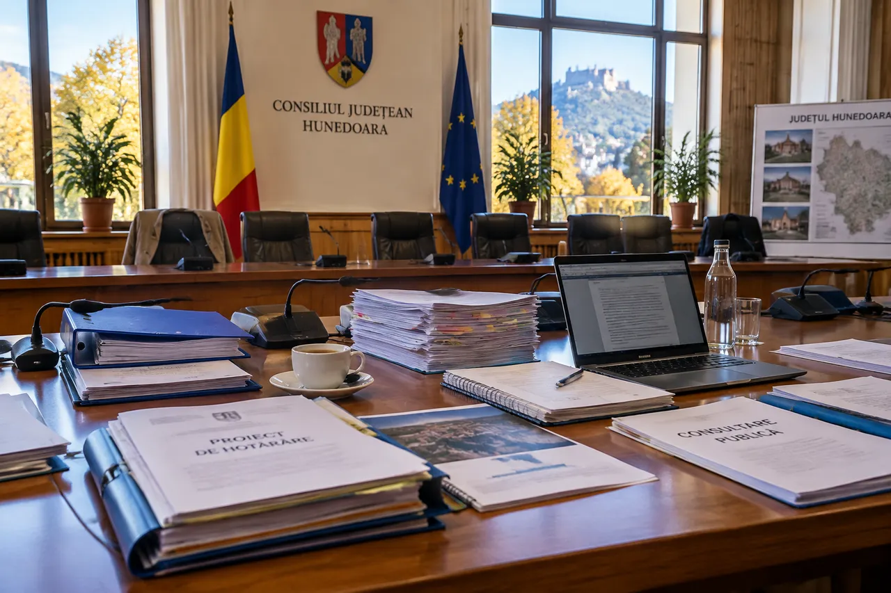 Consiliul Județean Hunedoara consultă publicul pentru taxele și tarifele din 2027