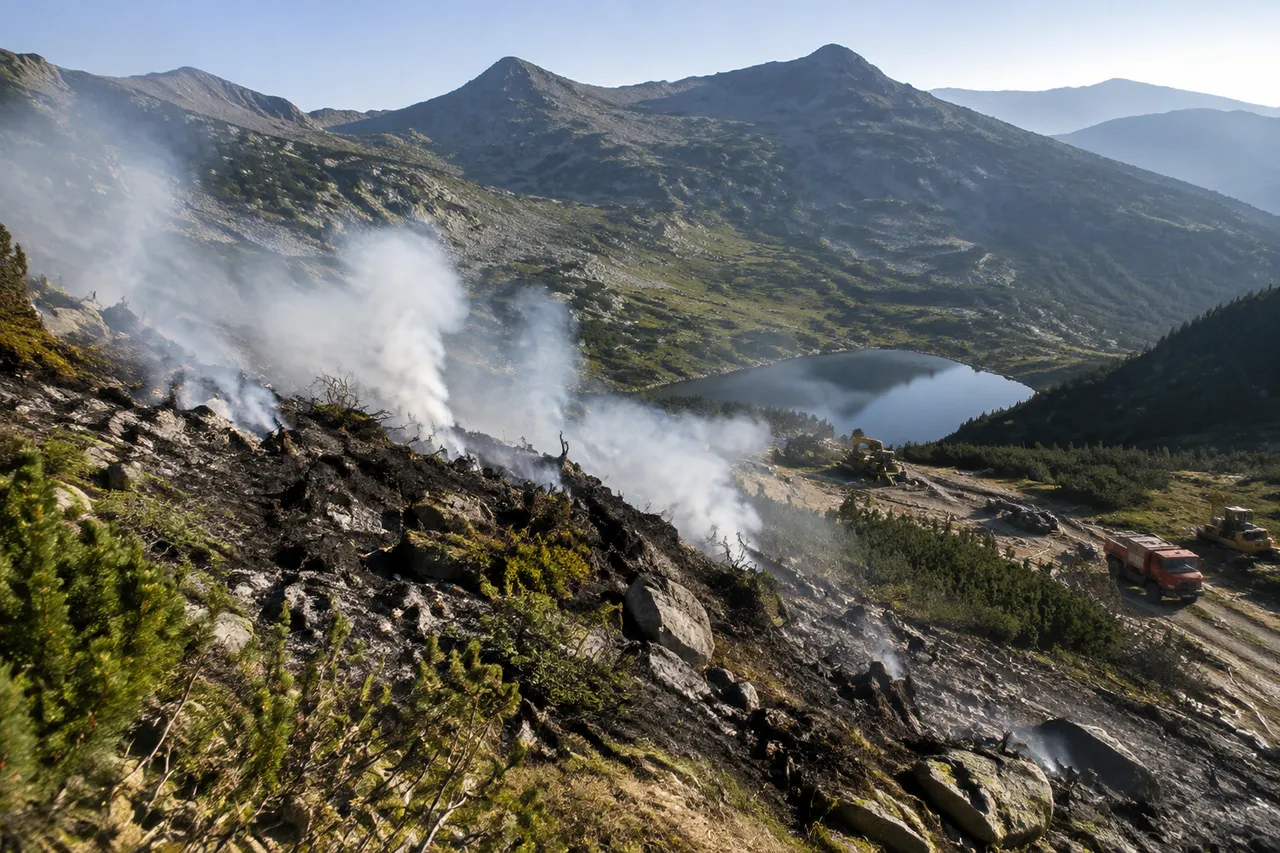 Două incendii afectează vegetația și fondul forestier din Hunedoara