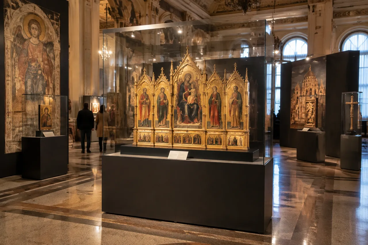 MCDR susține expoziția „Giotto la Iași”, găzduită de Palatul Culturii