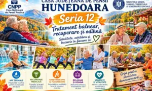 Nouă bilete balneare pot fi ridicate pentru seria de octombrie, la trei stațiuni