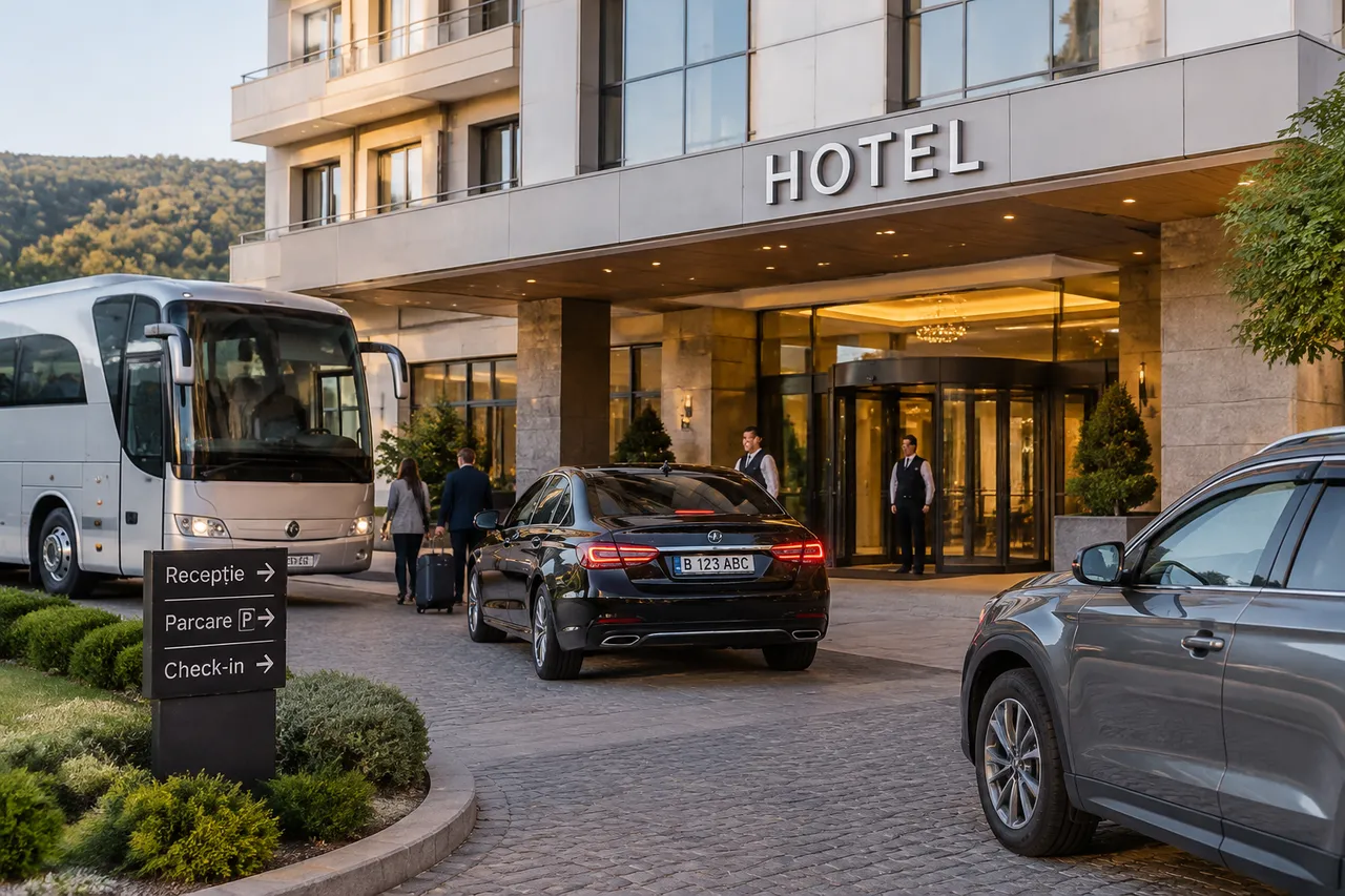 parcare Hotel Leithana pentru circuit rutier