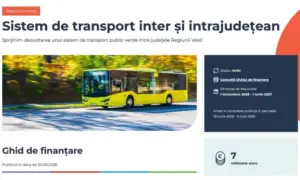 Regiunea Vest pregătește transport public cu emisii zero, printr-un apel de peste 7 milioane de euro